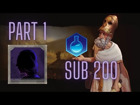 Deity Civilization 6 science- Greece Owls of Minerva Sub 200 part 1