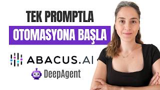 Tek Promptla X Otomasyonu + Video Oluşturma | Abacus AI DeepAgent İnce