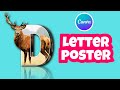 Letter Poster Design Canva Tutorial