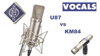 Video thumbnail for Neumann U87 vs KM84 on vocals by ProfessorDan