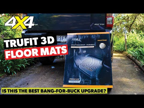 TruFit 3D floor mats installed | 4X4 Australia
