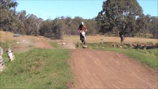 preview picture of video 'Jared welch #771 whoops kilcoy motocross.'