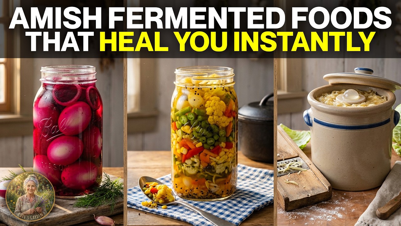 10 Fermented Foods That Kept the Amish Off Hospital Visits for 300 Years (