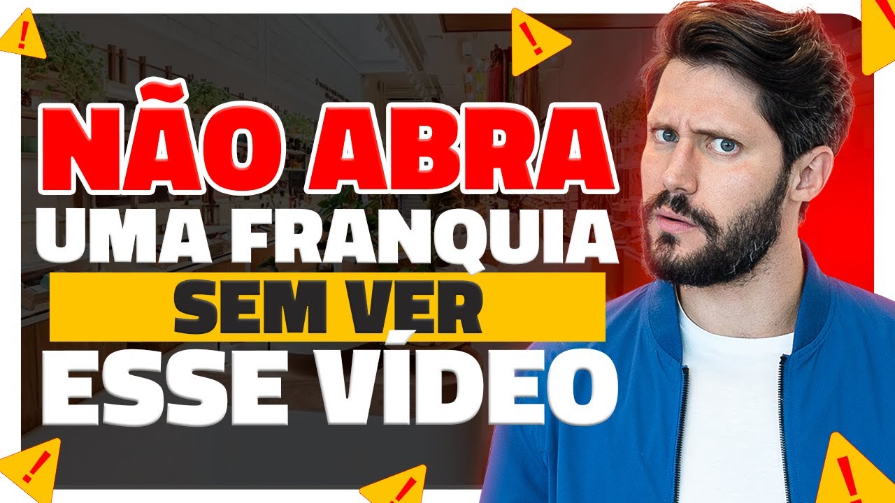 COMO FUNCIONA UMA FRANQUIA? (VÍDEO OBRIGATÓRIO PARA QUEM QUER GANHAR DINHEIRO COM FRANQUIAS)