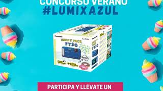 Panasonic Concurso Lumix Azul - Gana un Happy Pack FT30 anuncio