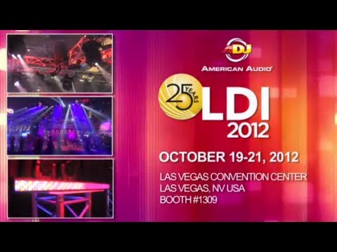 American DJ & American Audio at the 2012 LDI Show in Las Vegas, Nevada