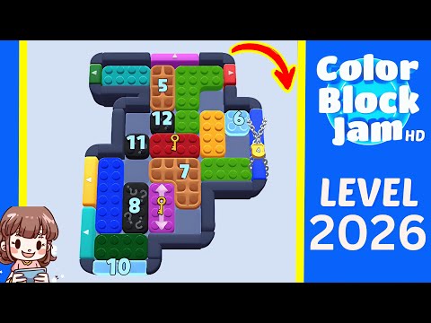 Color Block Jam Level 1123 (2026) Solution Walkthrough