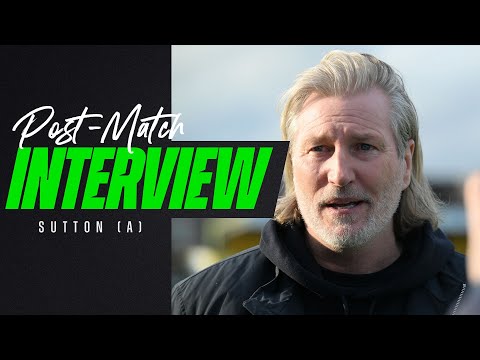 Robbie Savage post-match | Sutton (A)