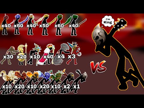 All Stick Figure Vs The Insane Final Boss - Stick War Legacy 