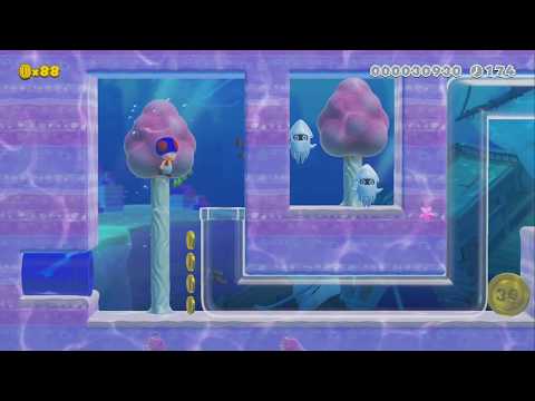 Aquatic Pipe Network by Aiji - Super Mario Maker 2 - No Commentary 1bx