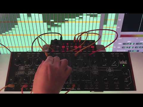 Behringer Kobol Expander: making kick, snare, and cowbell sounds