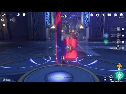 C6 Shenhe and C6 Ayaka breaking the game