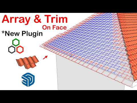Curic Face Array Tutorial - New Plugin for SketchUp