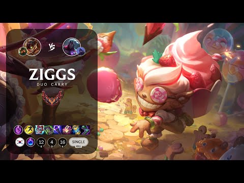 Ziggs Bot vs Varus - KR Grandmaster Patch 12.23