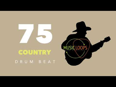 75 bpm Country rock Drum beat