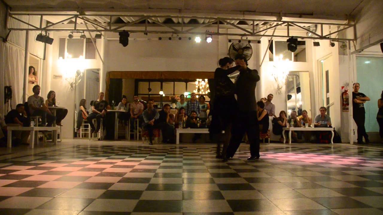 Diego Amorín y Cecilia Capello en La Bicicleta Milonga! 1/3