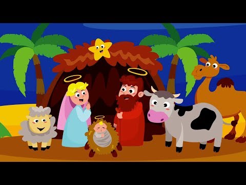 MAŁE ANIOŁKI - WŚRÓD NOCNEJ CISZY (KOLĘDY DLA DZIECI)