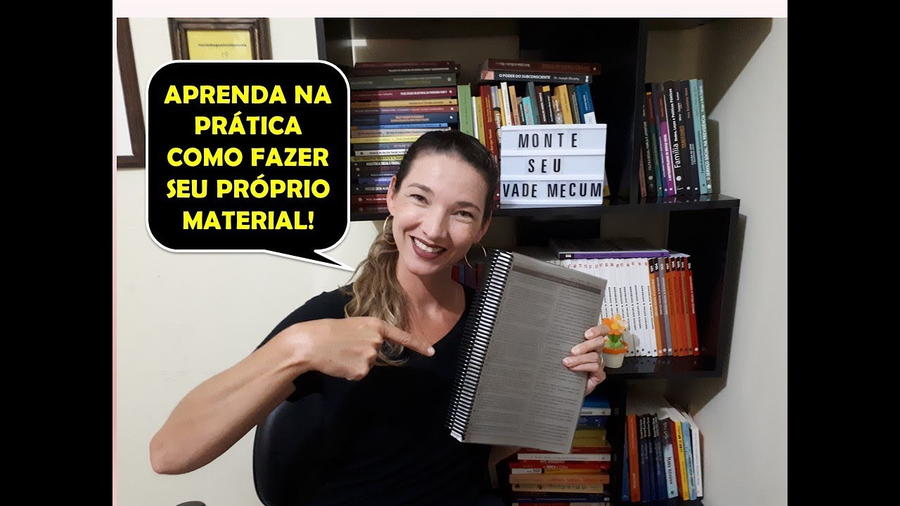 Aprenda a montar seu próprio material de estudo: Vade Mecum atualizado!