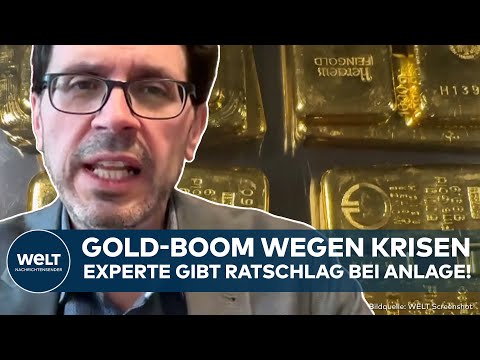 WELT-KRISEN: Heftiges Zeichen der Unsicherheit! Experte packt aus! Goldpreis knackt besondere Marke