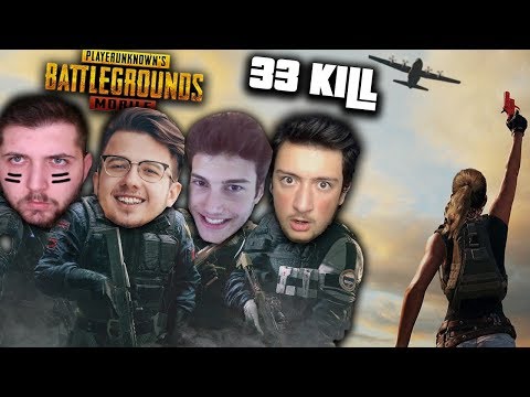 EN ÇOK KILL'İ HANGİMİZ ALACAK ? (33 KILL) PUBG MOBILE !!