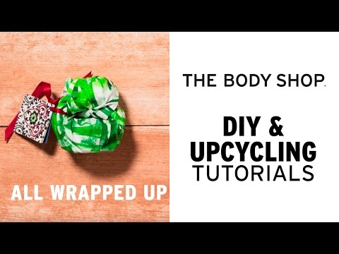 HOW TO WRAP A BODY BUTTER– SUSTAINABLE CHRISTMAS IDEAS | THE BODY SHOP®