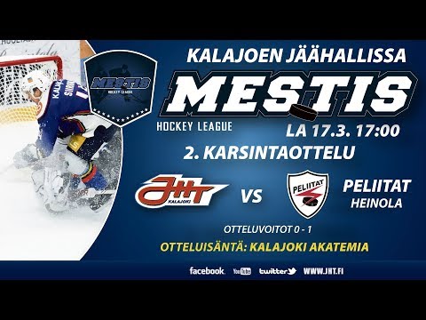 JHT - Peliitat 17.03.2018 Mestis-karsinta maalikooste