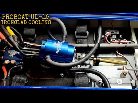 Full Custom Cooling System for the Proboat UL-19 More Flow