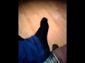 Teen Boy in Black Socks (15 years, shoesize: 7, Germany: 40)