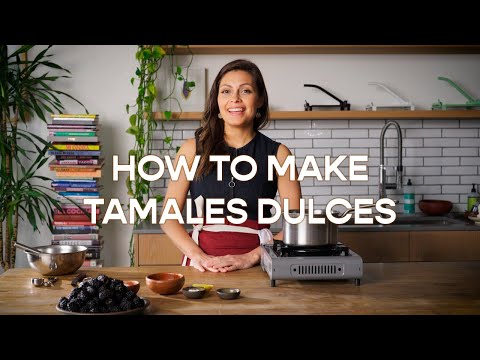How To Make Sweet Tamales (Tamales Dulces) With Blackberry Cheesecake Filling
