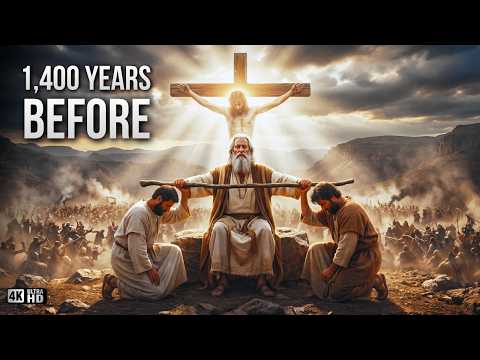 THE HIDDEN CROSS IN EXODUS 17: Why Moses Needed Aaron and Hur to Win the Battle