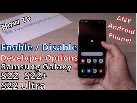 How to Enable / Disable Developer Options on ANY Android Phone