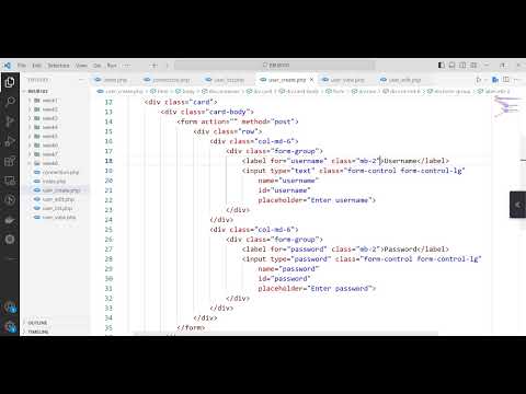 B103- Web Application Development | Insert User