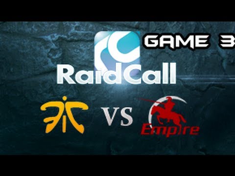 rc d2l s2 - Fnatic vs Empire game 3 by Versuta