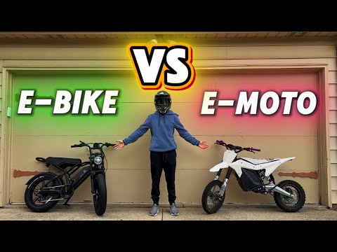 E-Bike VS E-Moto! Which One Should You Get?