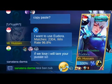 FAKE WIN RATE PRANK LAUGHTRIP🤣 | Mlbb