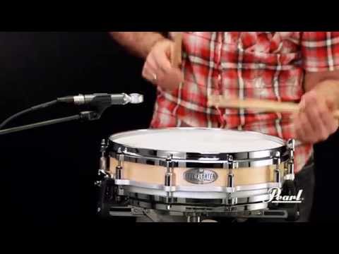 Pearl Free Floater 14x3.5" Satin Birch Shell Piccolo Snare Drum | Free Floating | NEW | Worldwide Ship | Authorized Dealer image 2