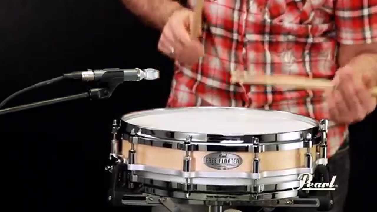 Pearl Free Floater 14x3.5" Snare Drum - Birch