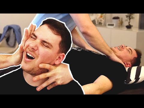 MikeShowSha *YouTuber* gets SATISFYINGLY ASMR CRACKED