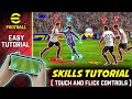 Top 2 Destroying Skill Moves 🥶🔥|Skills Tutorial Efootball 2023 Mobile [Advanced Controls] Part 1