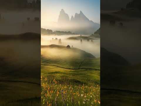 Фёдор Тютчев - Утро в горах #shorts #Фёдортютчев #тютчев #русскаялитература #стихи #shortsvideo