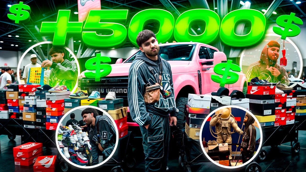 COMPRANDO INVENTARIO PARA LA TIENDA EN SNEAKER CON HOUSTON