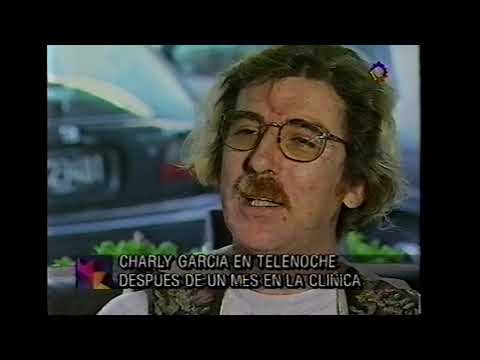 Charly García luego de su internación - Telenoche (1994)