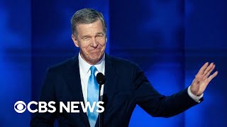 Gov Roy Cooper tells battleground states to stand up for Kamala Harris in DNC speech