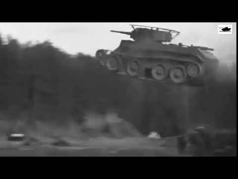 BT7 World record tank Jump