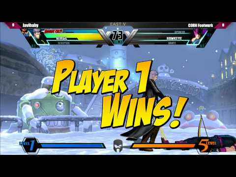 Curleh Mustache East 5 - UMVC3 - BT MarlinPie vs BIFU Winrich / Javibaby vs CORN Footwurk