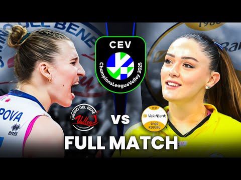 VakifBank vs Scandicci | Full Match | CEV Champions League 2025