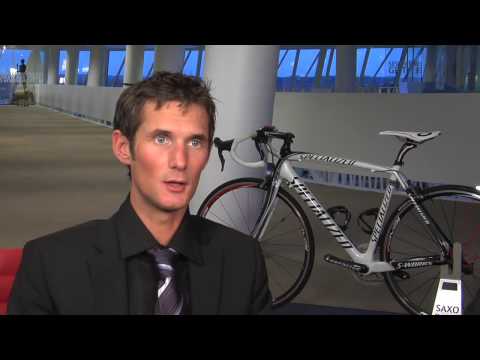 Fränk and Andy Schleck at Saxo Bank HQ - Part 1