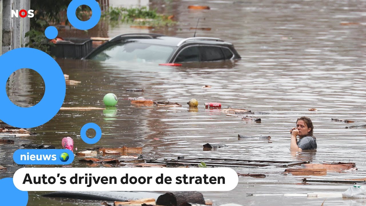 Mensen in België en Duitsland omgekomen door wateroverlast