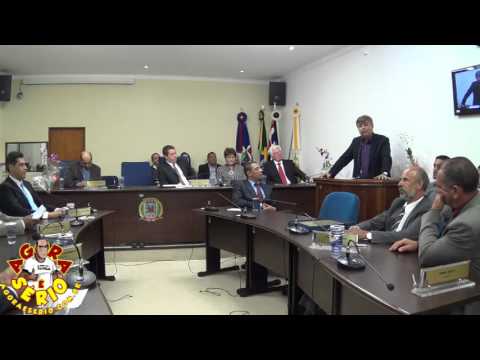 Sessão Solene dia 24 de Março de 2016 - Prefeito Fernandão de São Lourenço da Serra
