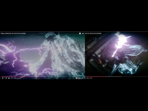 FF15 *\ + -[----' Pt 131 Ramuh Judgement Bolt